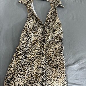 Zara Animal Print Dress